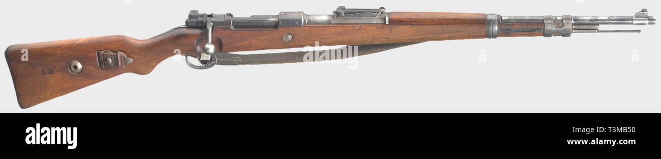 Armi di servizio, Germania fino al 1945, carabina K 98 K, BSW 1939, calibro 8 x 57, il numero 2013, Editorial-Use-solo Foto Stock