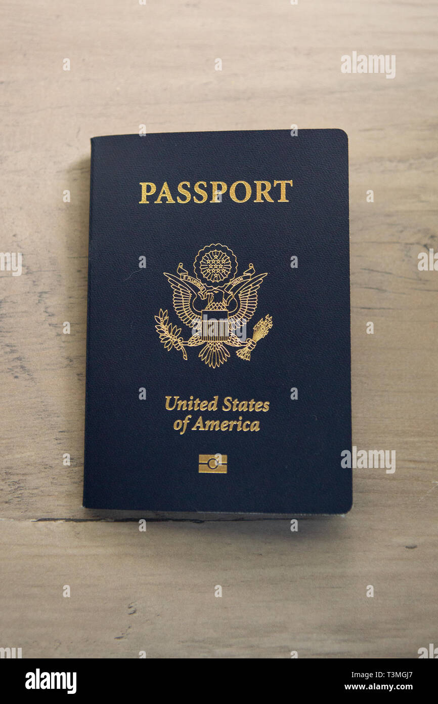 Stati Uniti d'America Passaporto Foto Stock
