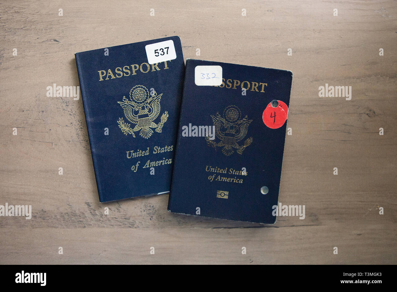 Stati Uniti d'America Passaporto Foto Stock
