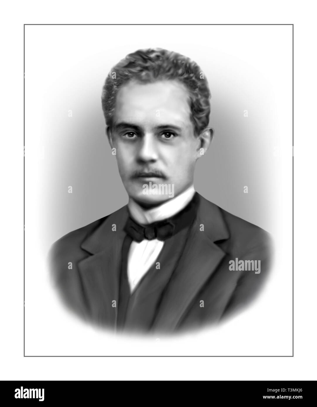 Arnold Sommerfeld 1868-1951 tedesco fisico teorico Foto Stock