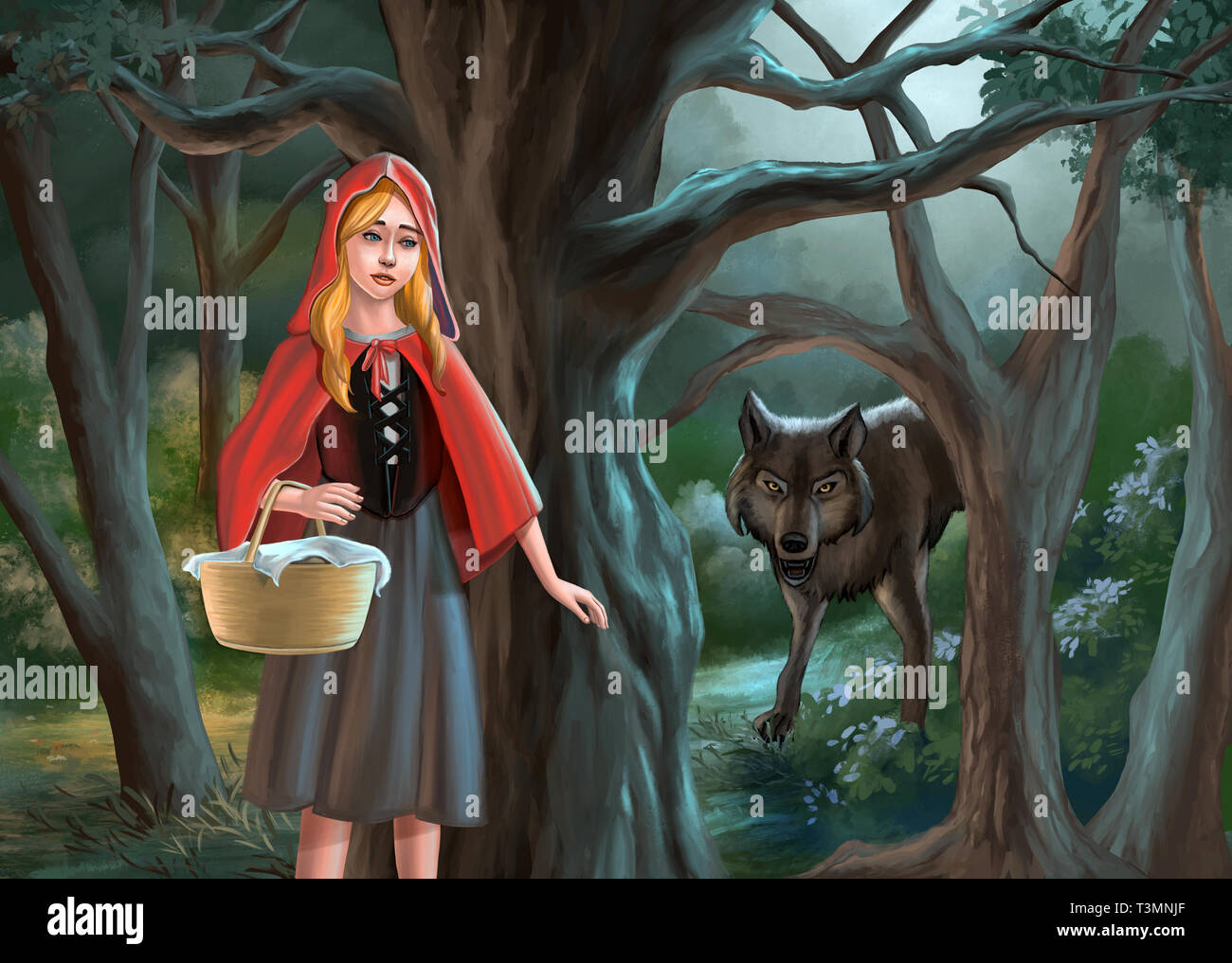 il lupo e cappuccetto rosso