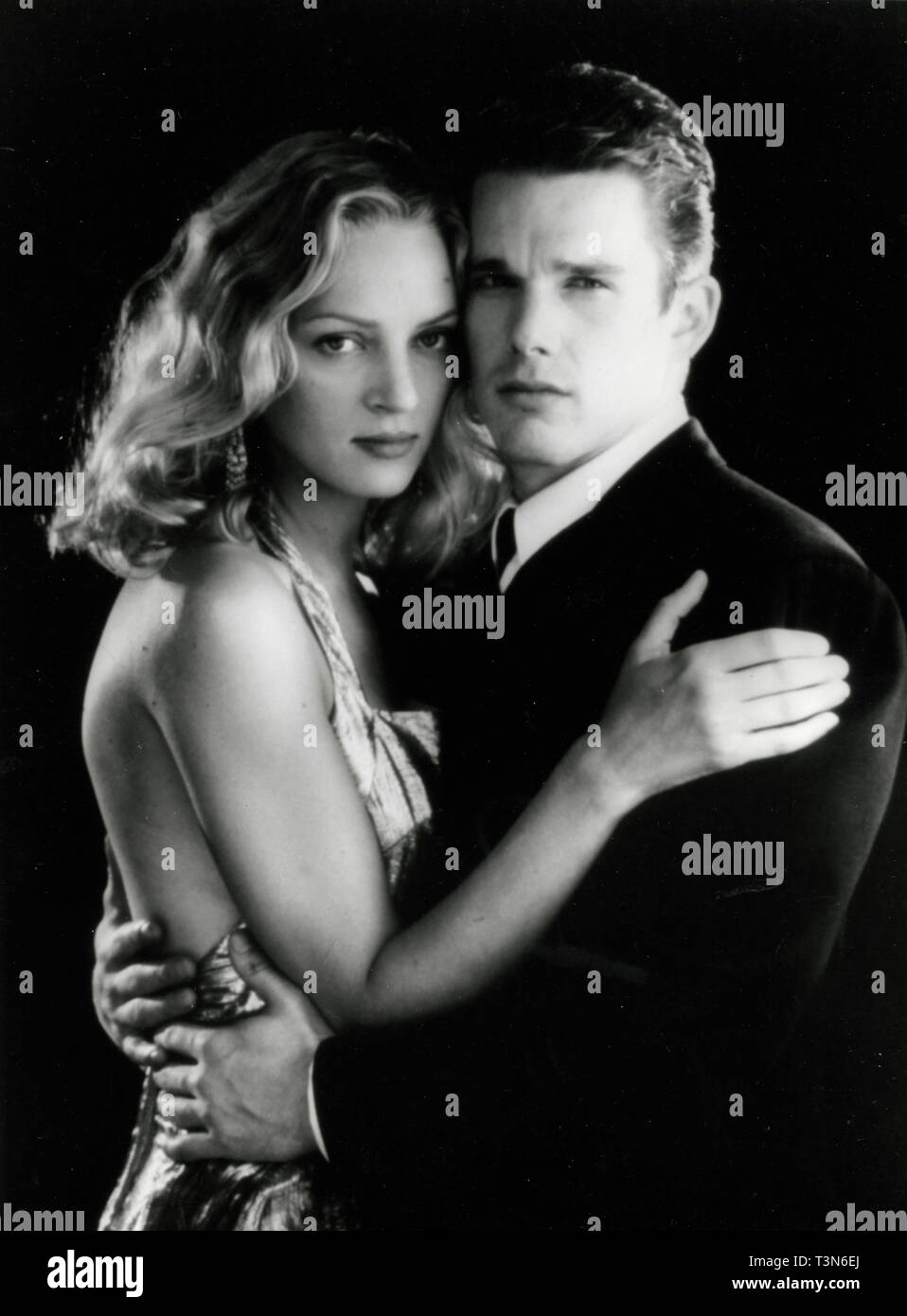 Uma Thurman e Ethan Hawke nel film Gattaca, 1997 Foto Stock
