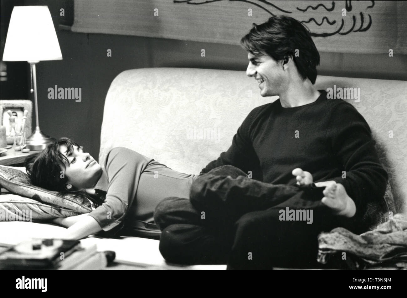 Tom Cruise e Penelope Cruz nel film Vanilla Sky, 2001 Foto Stock