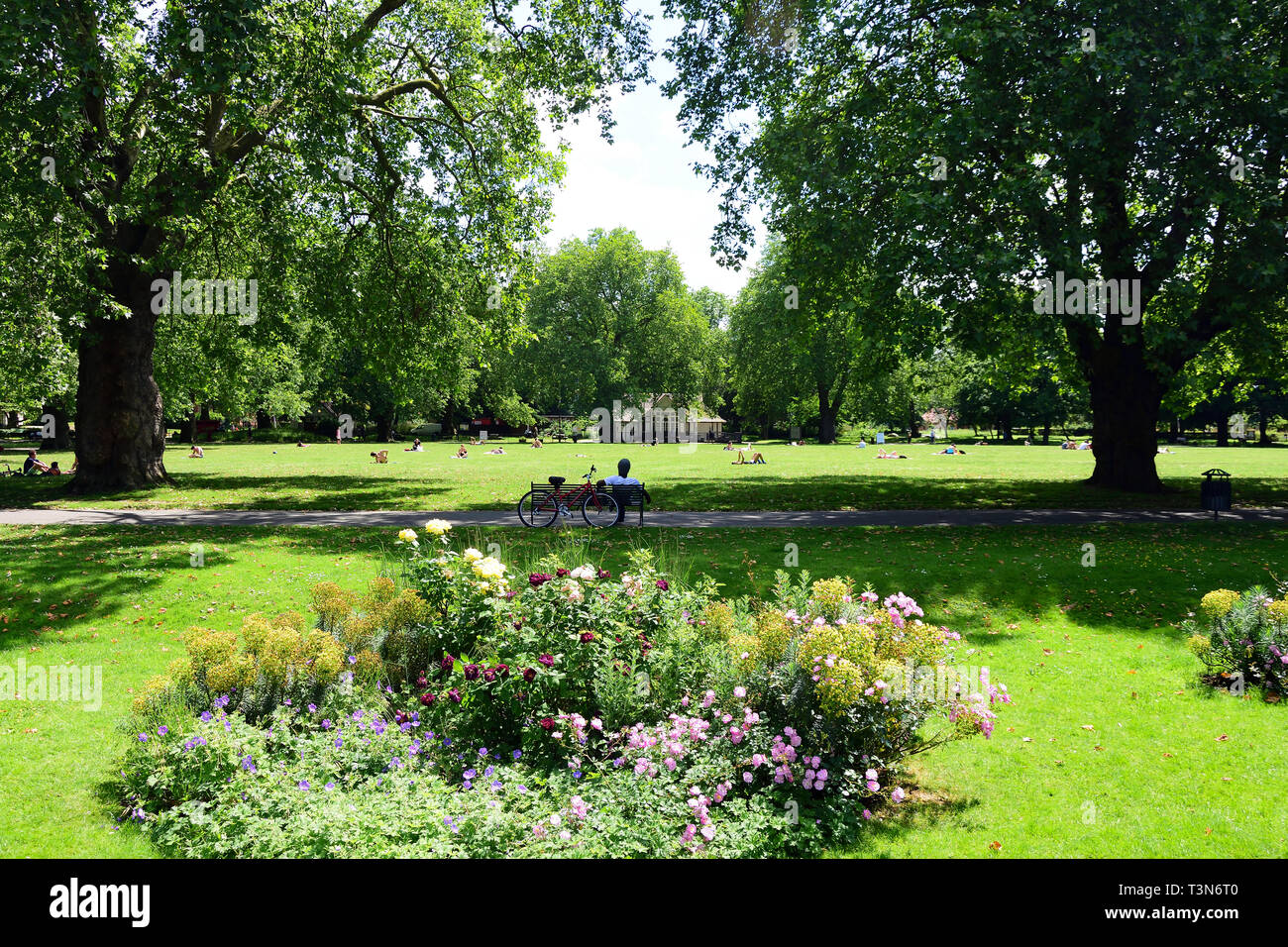 Kennington Park, Kennington, London Borough di Lambeth, Greater London, England, Regno Unito Foto Stock
