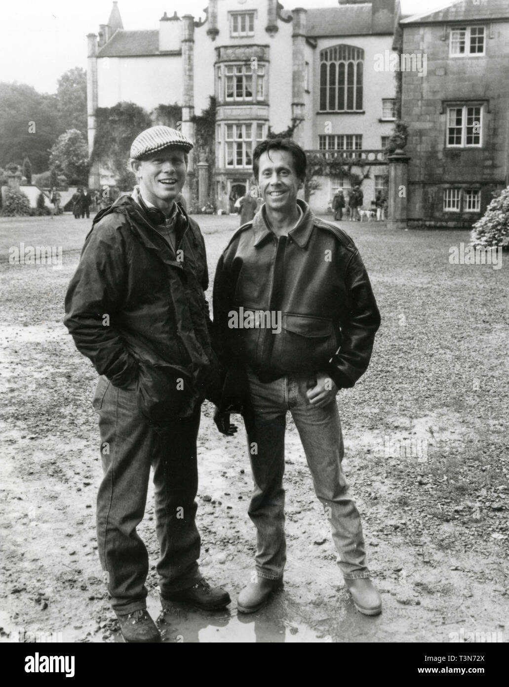 Il regista Ron Howard e il produttore Brian Grazer, 1992 Foto Stock