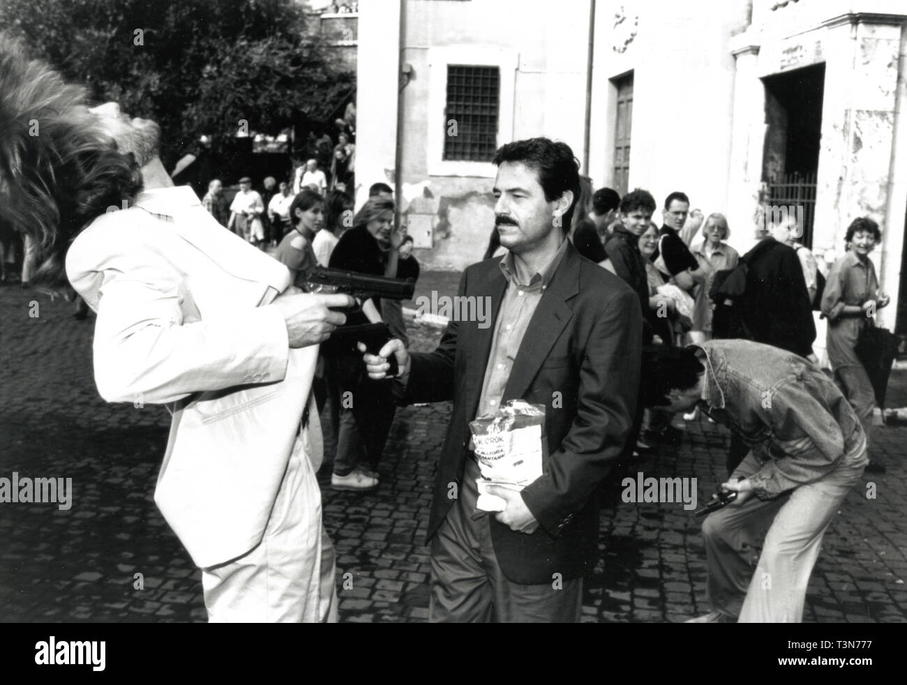 Massimo Dapporto nel filmato segreto di Stato, 1995 Foto Stock