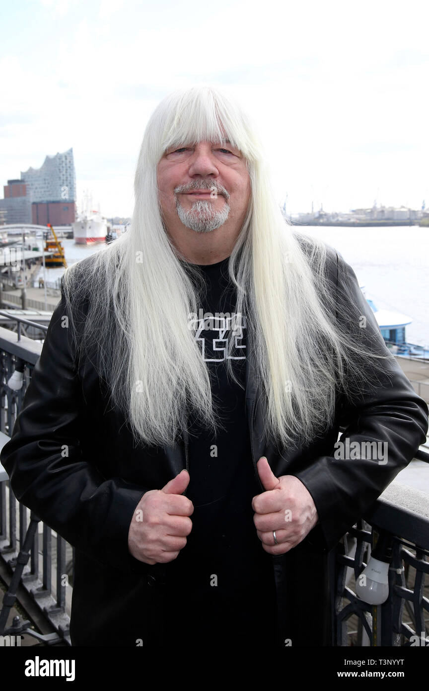 Andy Scott del dolce al media day nell'Hardrock Cafe on April 10, 2019 ad Amburgo, in Germania. Foto Stock