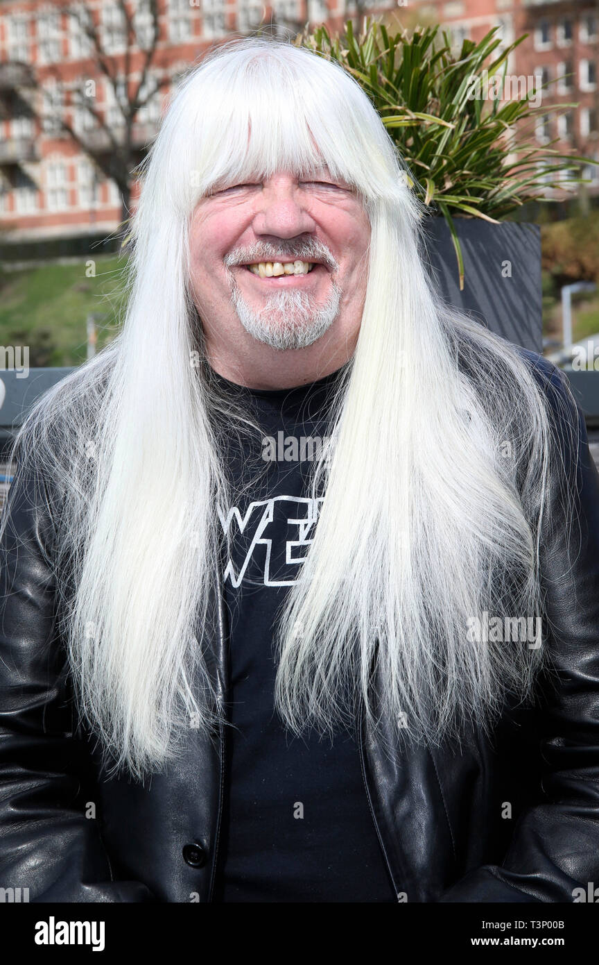 Andy Scott del dolce al media day nell'Hardrock Cafe on April 10, 2019 ad Amburgo, in Germania. Foto Stock