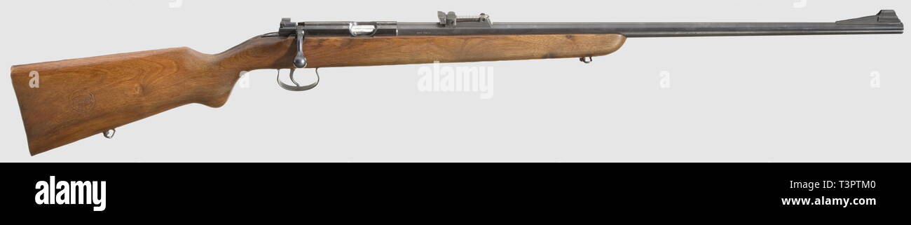 Civile bracci lungo, sistemi moderni, Mauser modello ES 340 B Single Shot fucile bersaglio, ultima versione, Beschuss Adler/N, calibro 22 lr, numero 198403, Editorial-Use-solo Foto Stock