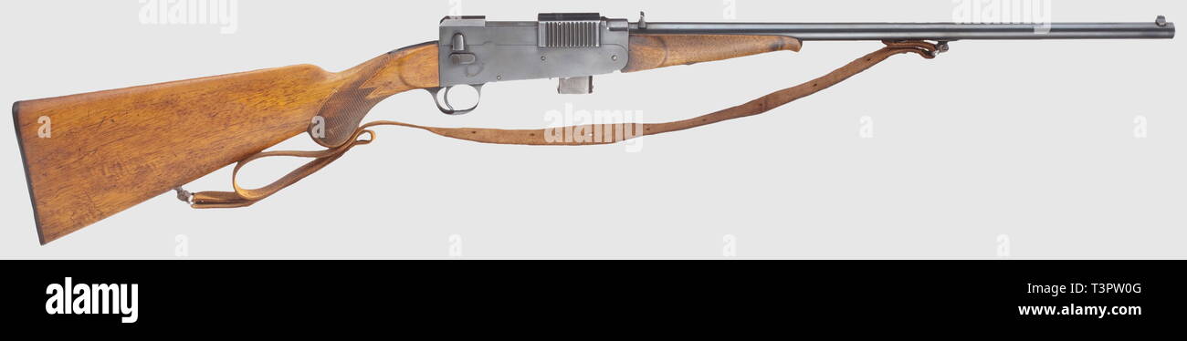 Civile bracci lungo, sistemi moderni, Dreyse pistola oder caccia carabina M 07, pistola automatica, calibro 7,65 mm, numero 197, Additional-Rights-Clearance-Info-Not-Available Foto Stock