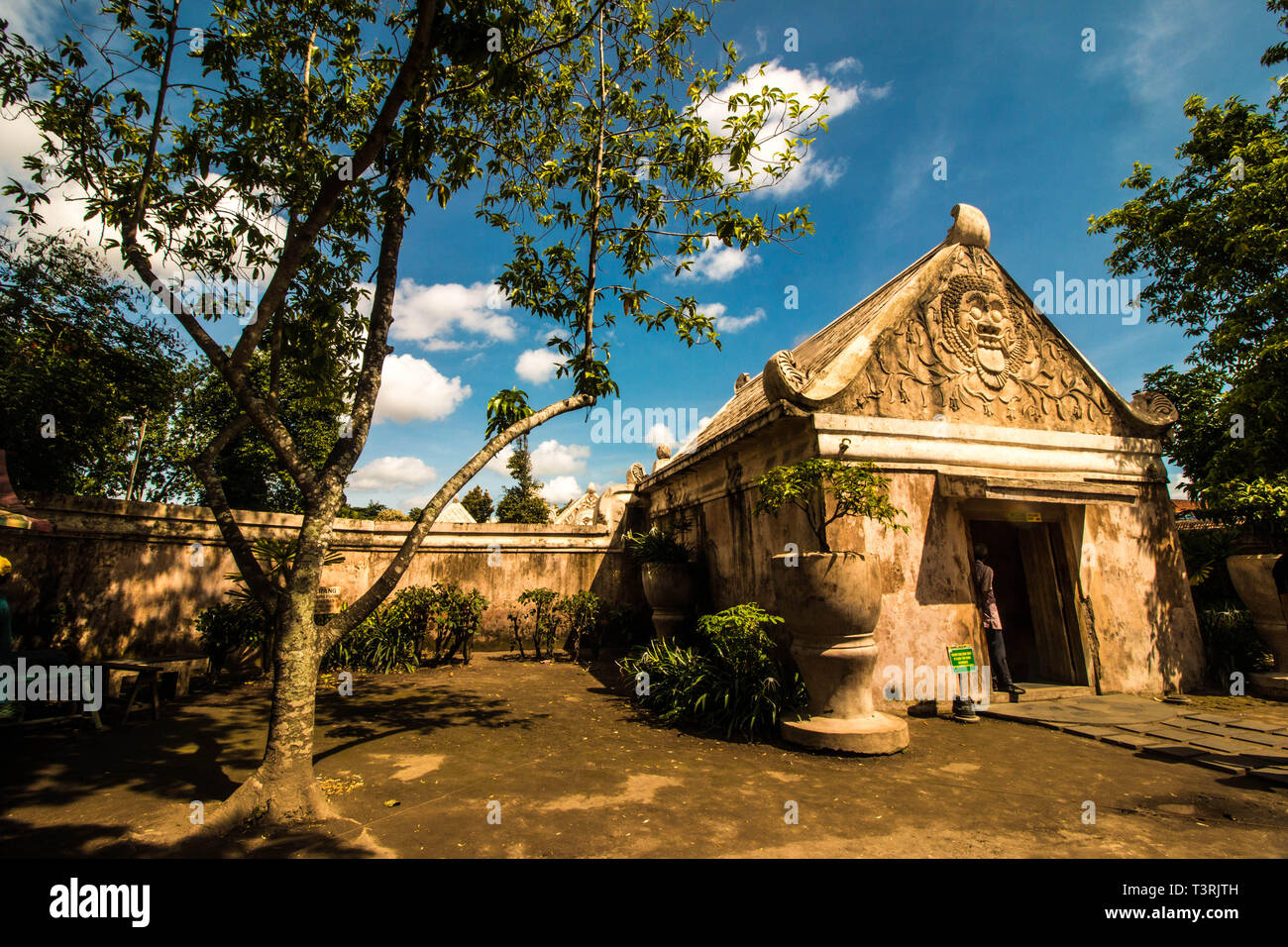 Antico edificio in Taman Sari Yogyakarta Foto Stock