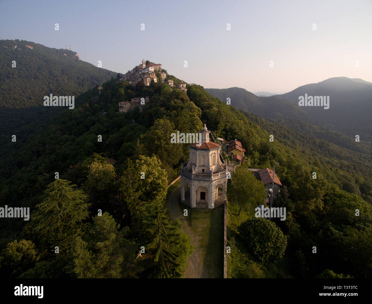 L'Italia, la Lombardia, il Sacro Monte di Varese Varese montagna sacra Foto Stock