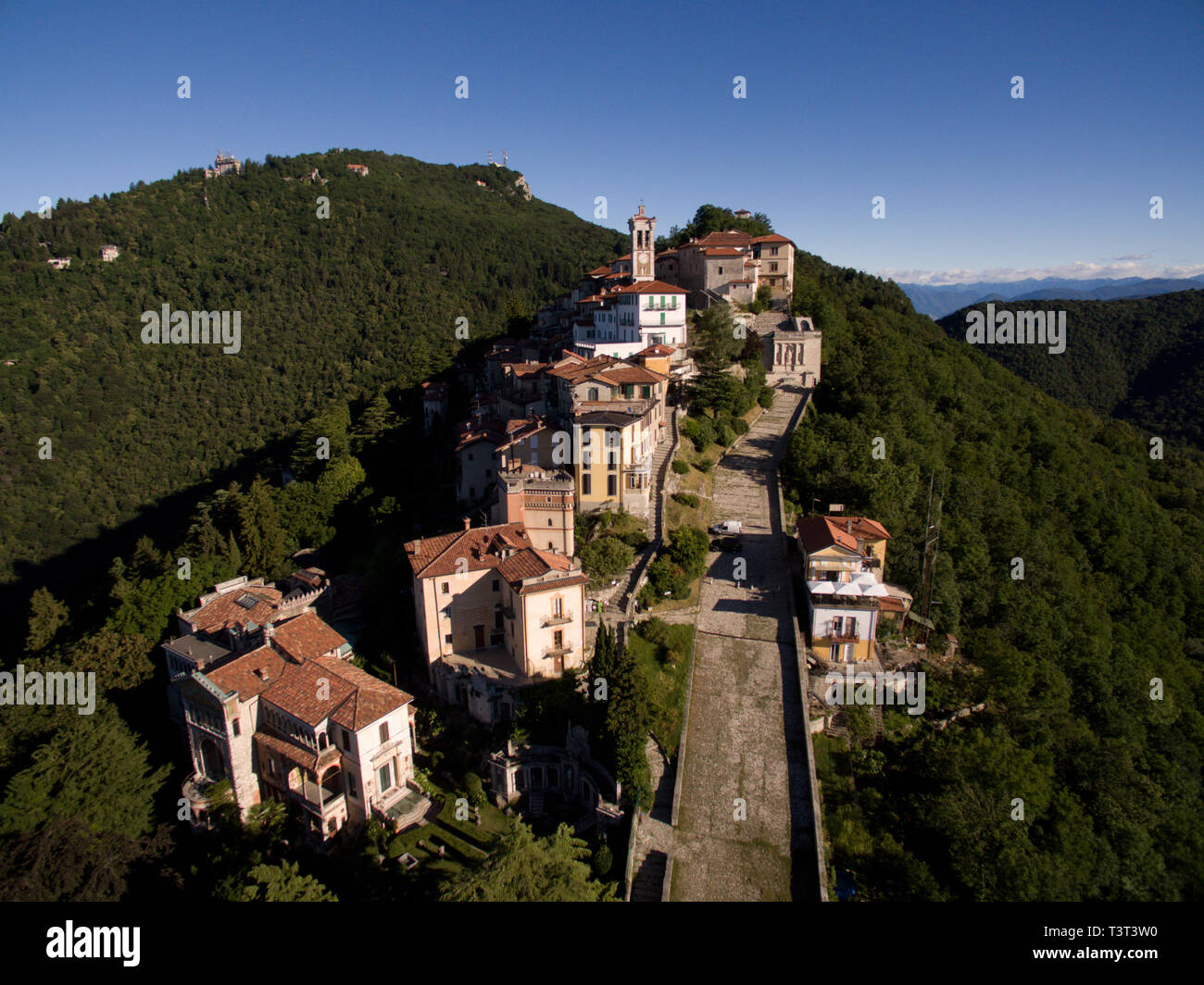 L'Italia, la Lombardia, il Sacro Monte di Varese Varese montagna sacra Foto Stock