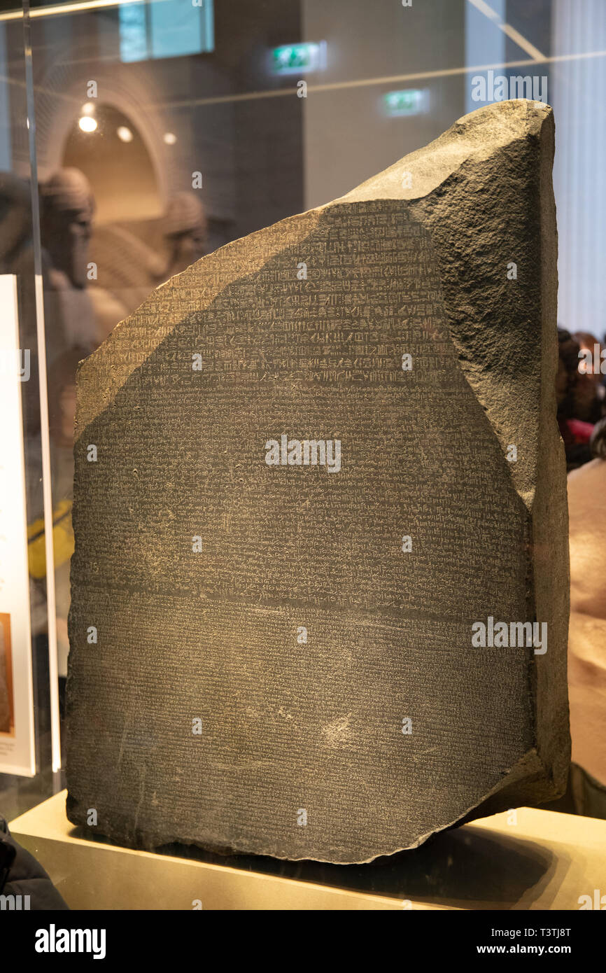 La Rosetta Stone Foto Stock