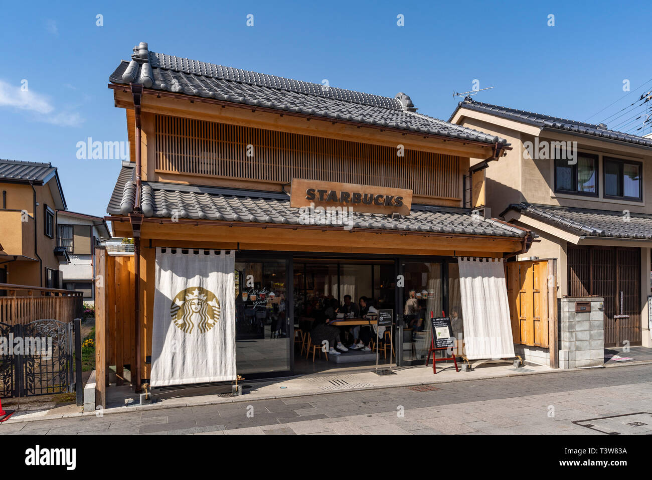 Starbucks Coffee, Kawagoe City, nella prefettura di Saitama, Giappone Foto Stock