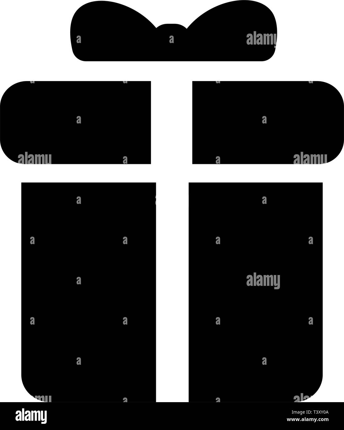 Icona regalo vettore Illustrazione Vettoriale