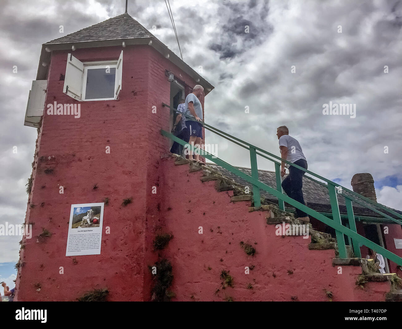 Barbados. Gun Hill stazione di segnale Foto Stock