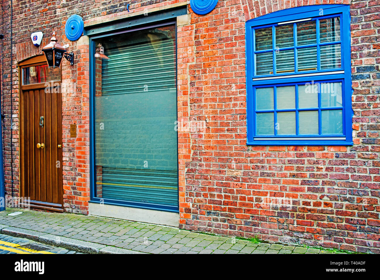 La piega , West Dock Road, Leeds, Inghilterra Foto Stock