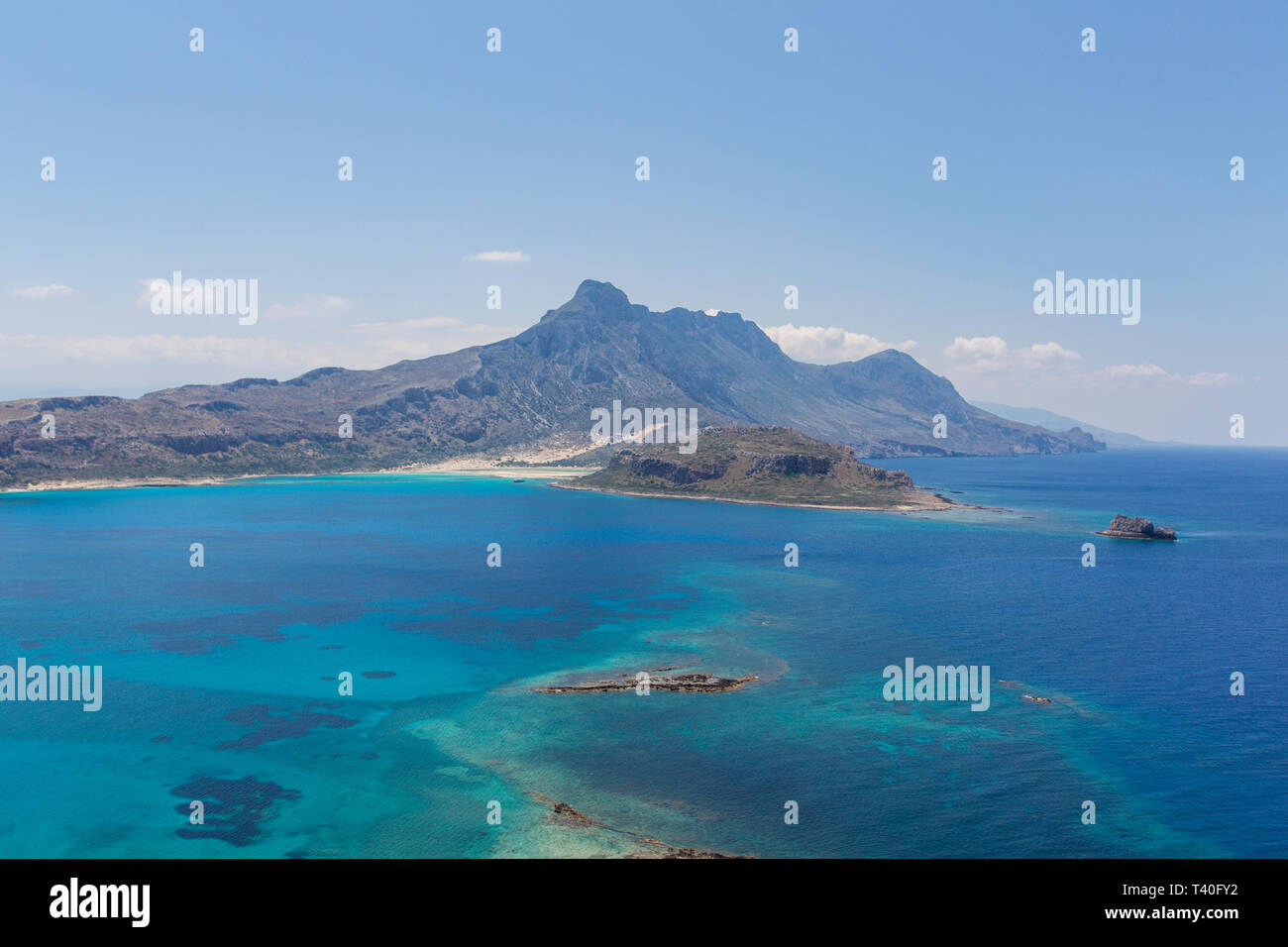 Balos Strand, di Balos Beach Foto Stock