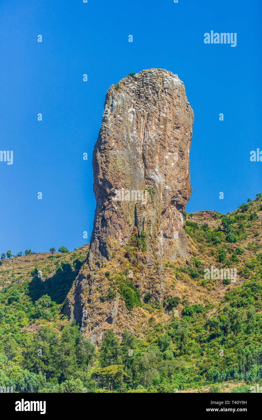 Il Diavolo del naso del Rock Foto Stock