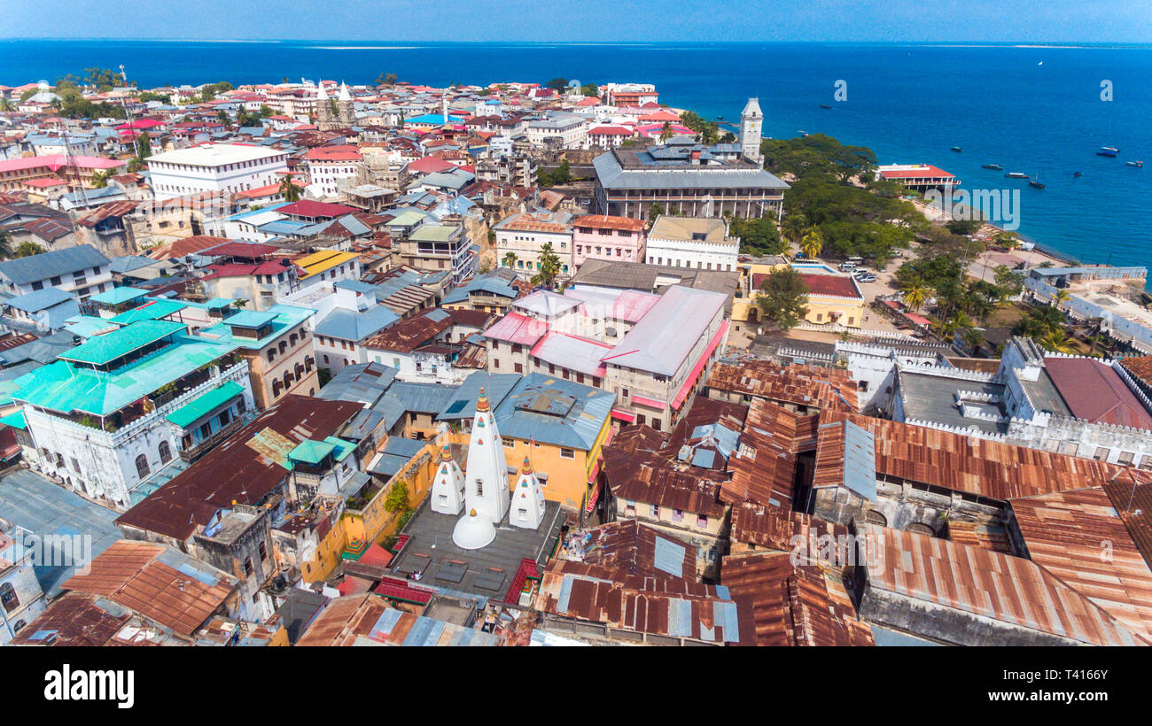 Shree shiv shakti tempio, Zanzibar Foto Stock