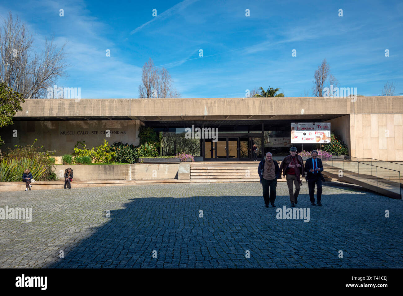 Il Museo Calouste Gulbenkian a Lisbona, Portogallo Foto Stock