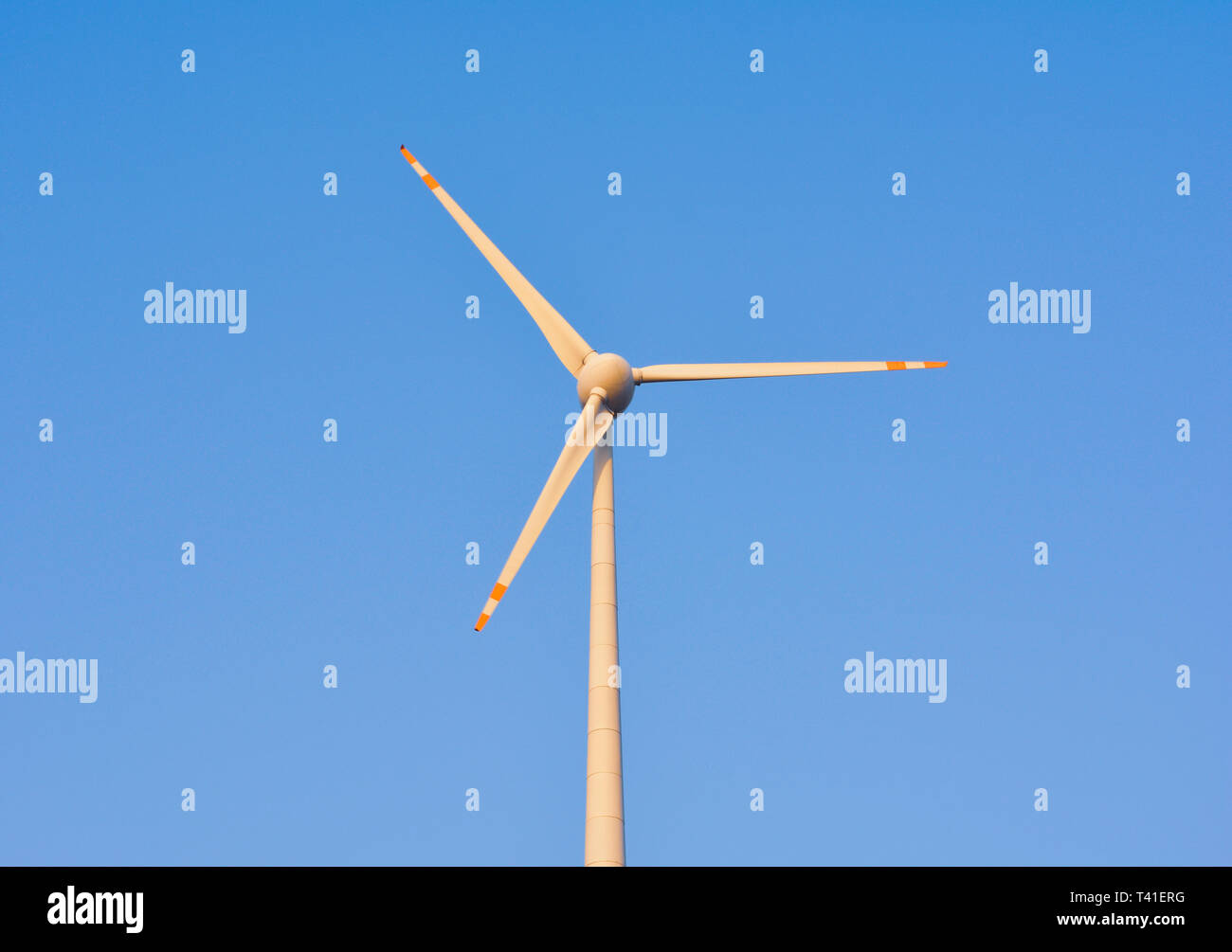 Turbina eolica Concetto di potenza Foto Stock