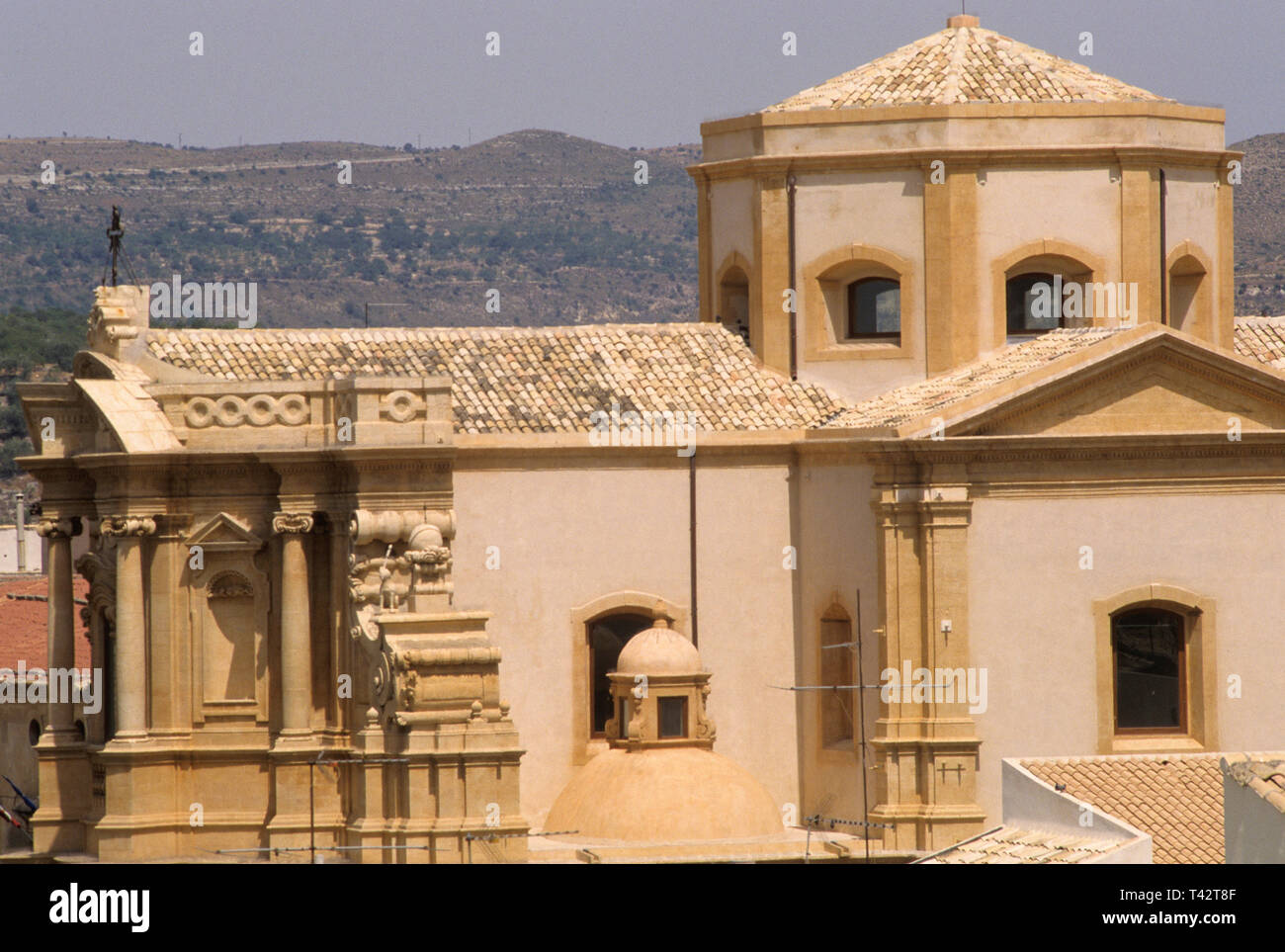Chiesa di san Domenico, architettura barocca, rosario gagliardi, noto, SICILIA (Sicilia), Italia Foto Stock