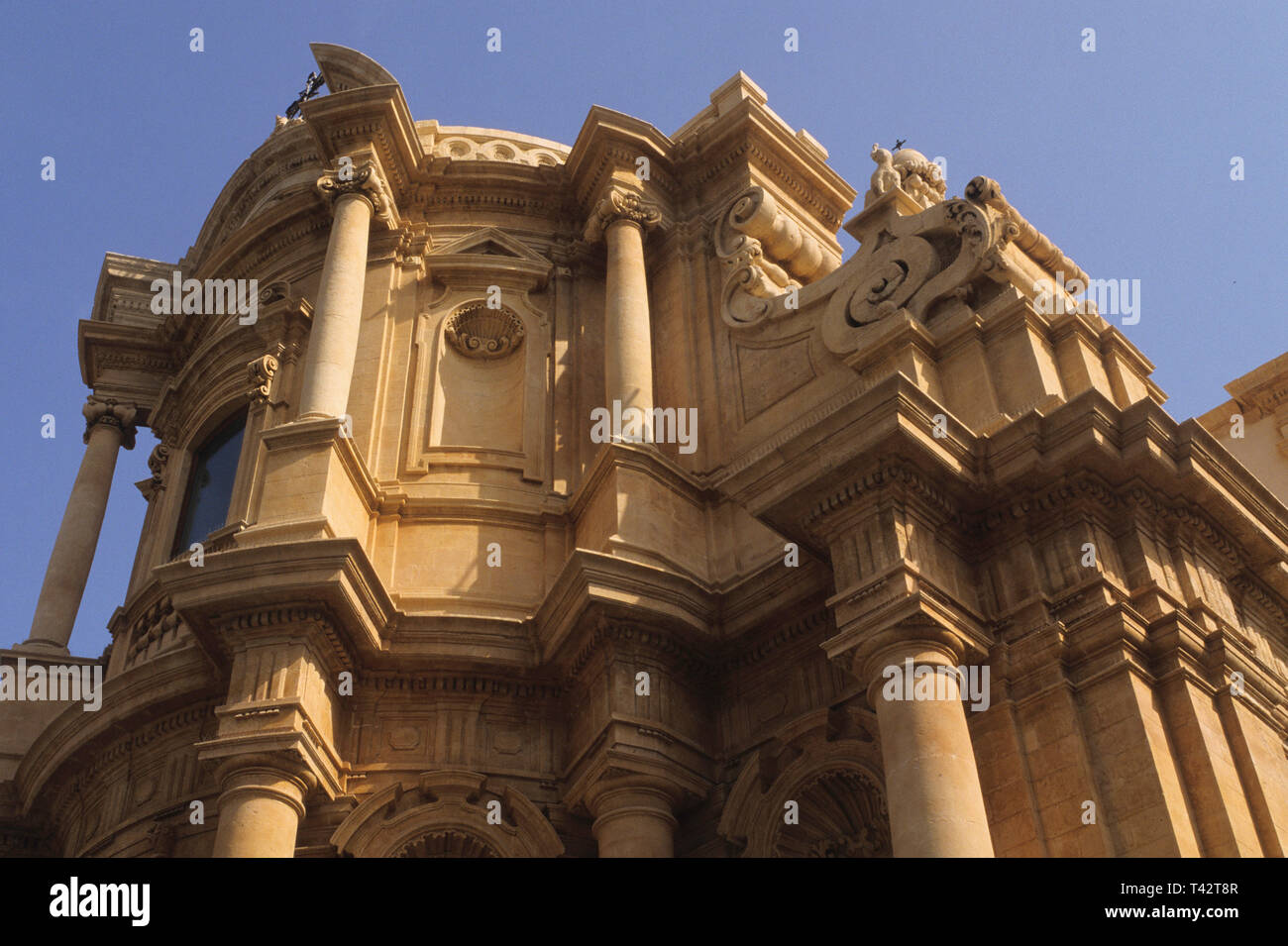 Chiesa di san Domenico, architettura barocca, rosario gagliardi, noto, SICILIA (Sicilia), Italia Foto Stock