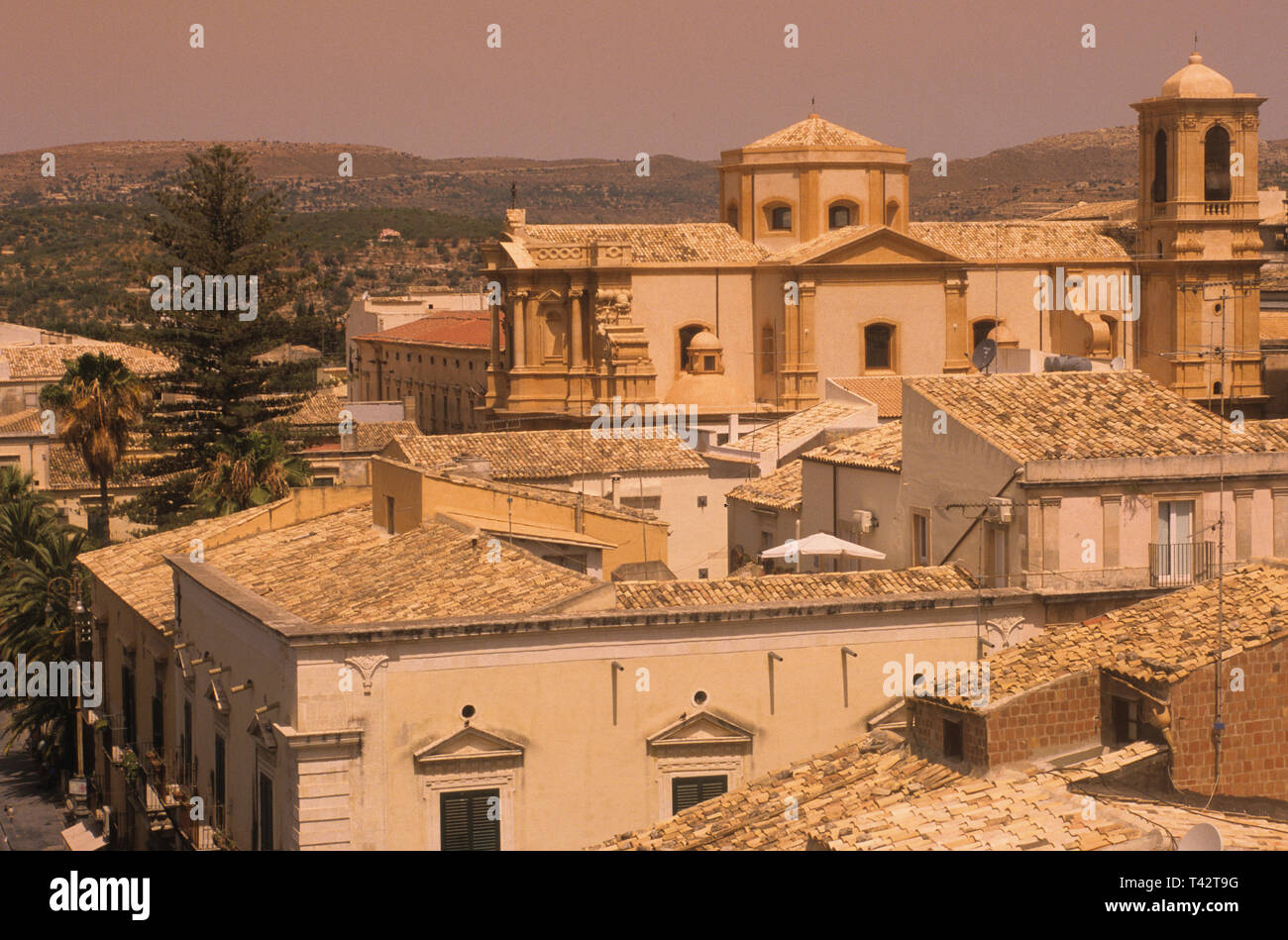 Chiesa di san Domenico, architettura barocca, rosario gagliardi, noto, SICILIA (Sicilia), Italia Foto Stock