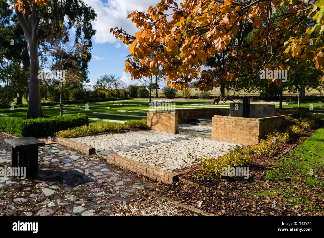 Giapponese il Cimitero di Guerra, Cowra NSW Australia Foto Stock