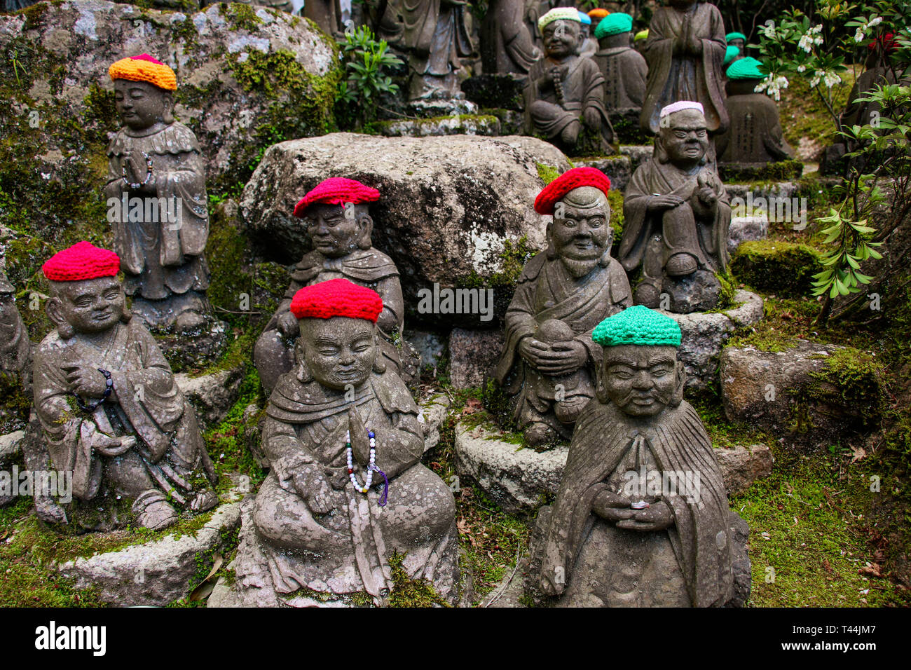 Daisho-nel tempio è uno dei più prestigiosi Tempio Shingon nell'isola di Miyajima, Giappone Foto Stock