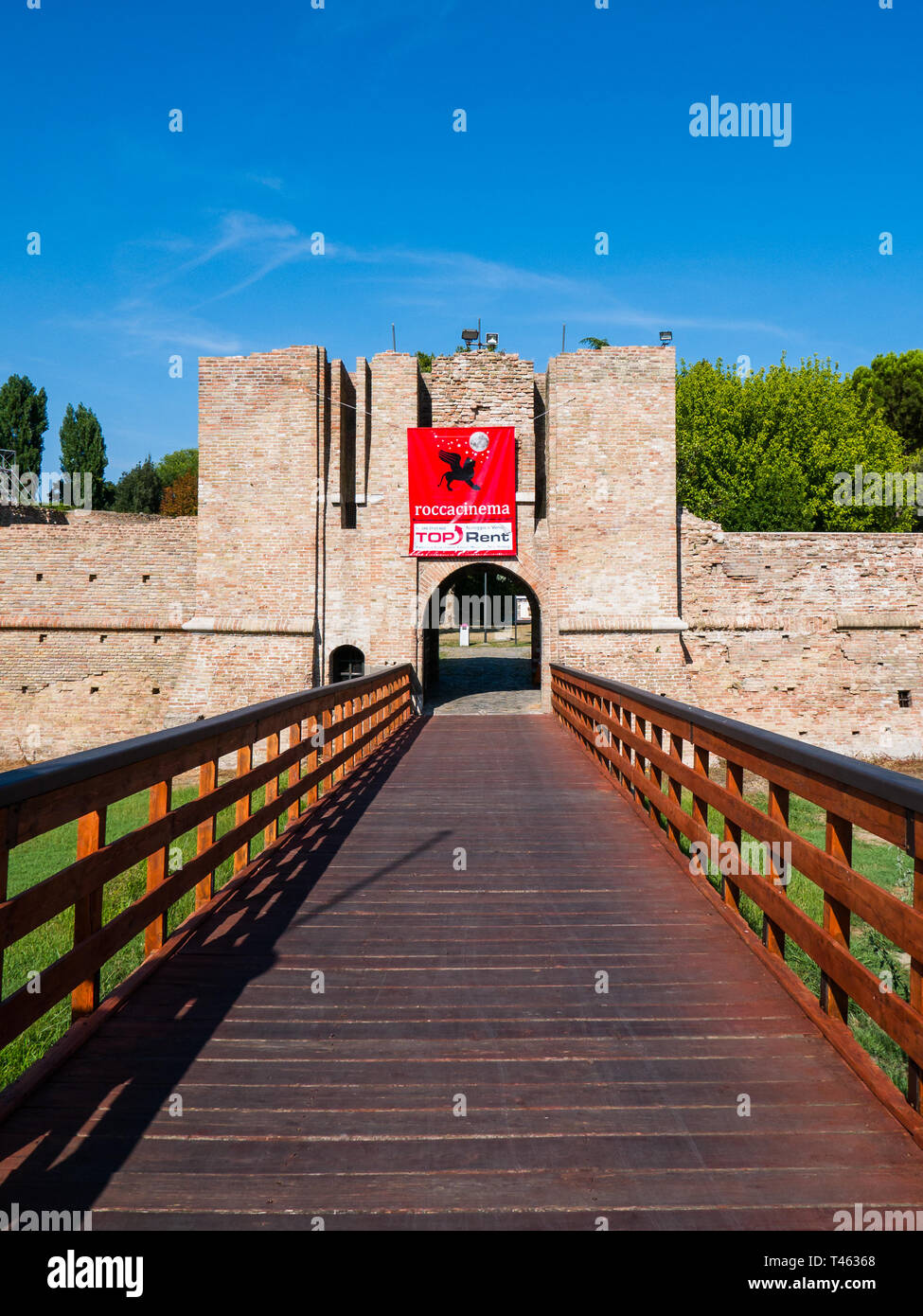 RAVENNA, Italia 2018 agosto 03: Il Brancaleone fortezza costruita da parte della Repubblica di Venezia. Italia Foto Stock