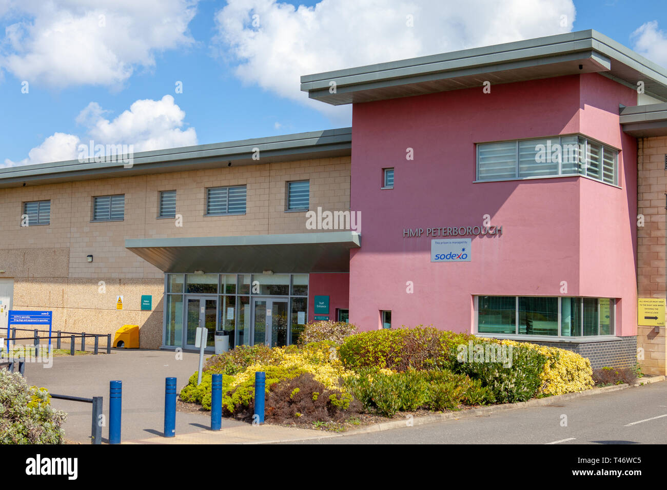 HMP Peterborough Foto Stock