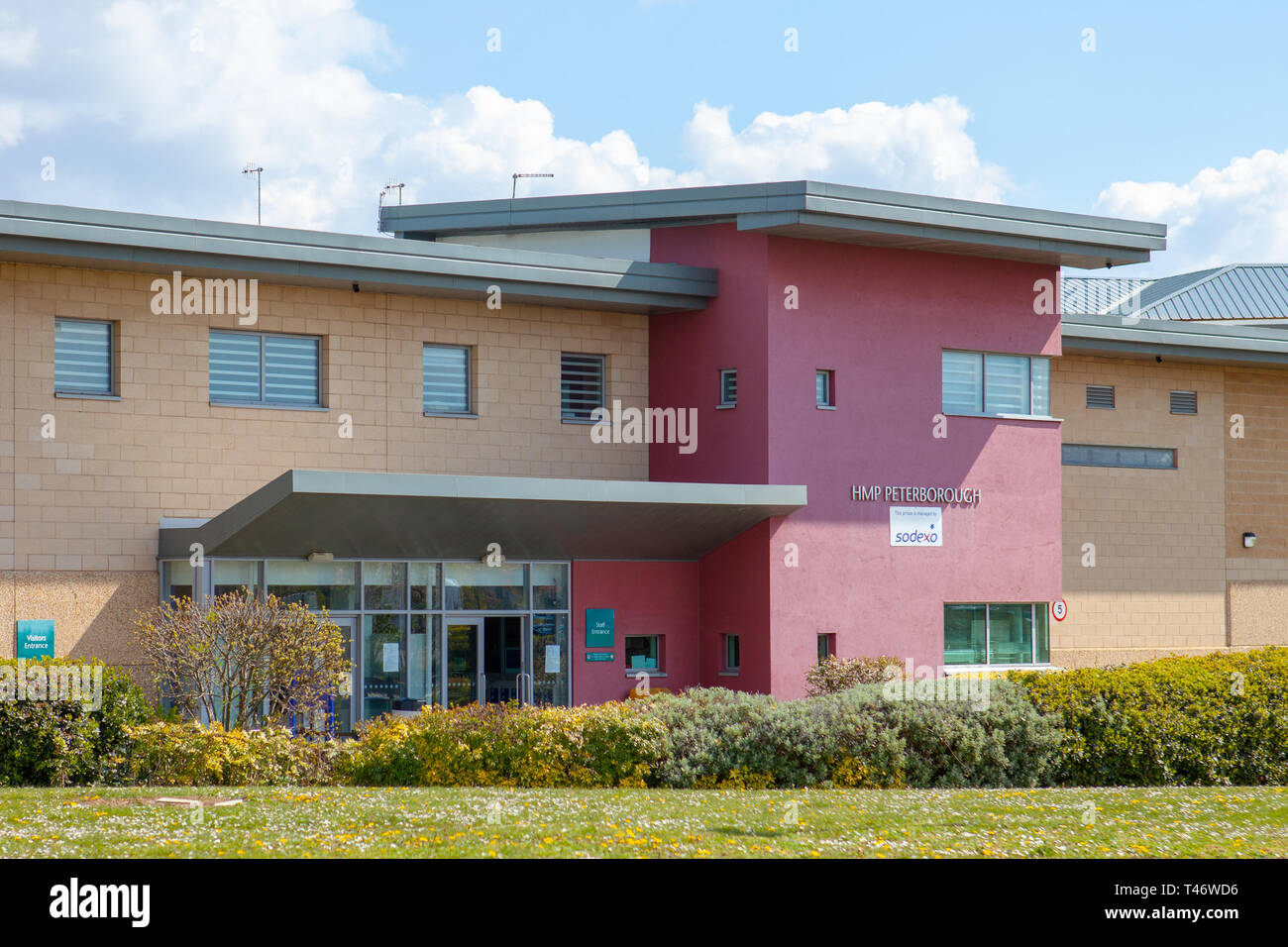 HMP Peterborough Foto Stock