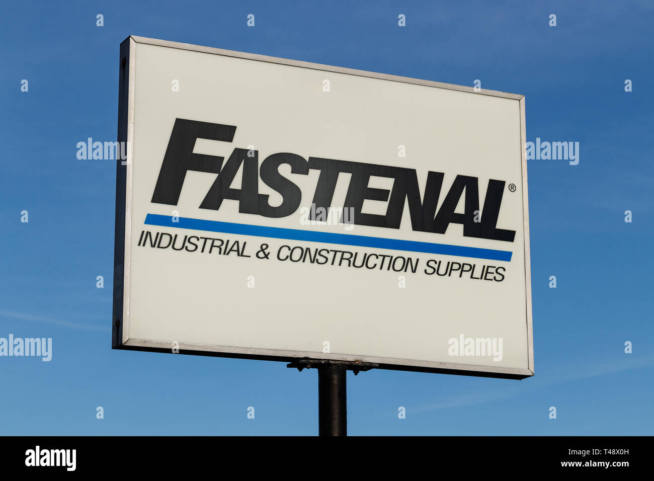 Celina - Circa Aprile 2019: Fastenal dei prodotti industriali e dei servizi del distributore. Fastenal dispone di negozi al dettaglio in ogni stato americano III Foto Stock