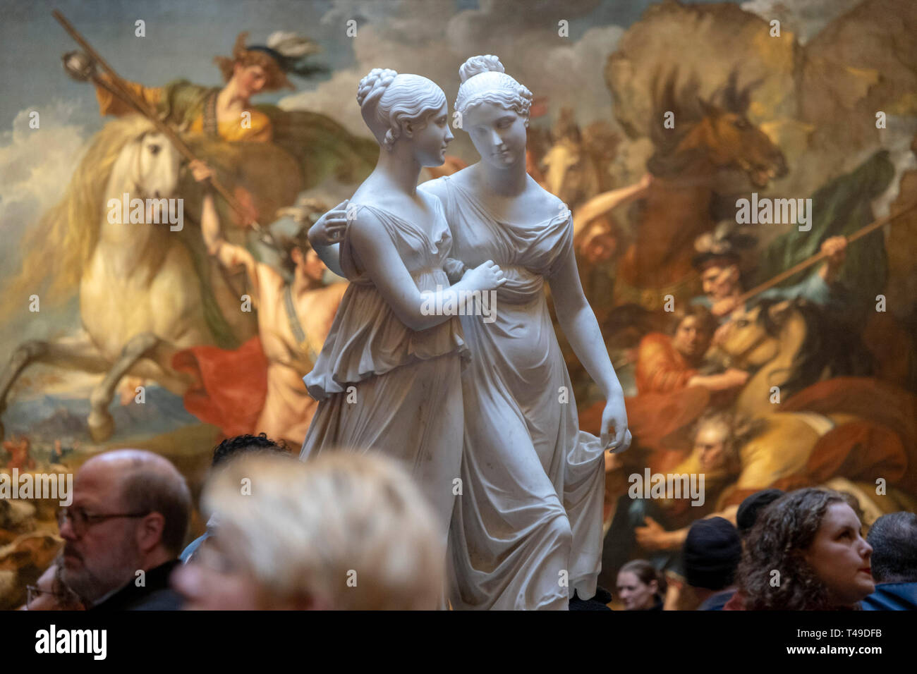 Scottish National Gallery Art Museum, Edimburgo, Scozia, Regno Unito, Europa Foto Stock