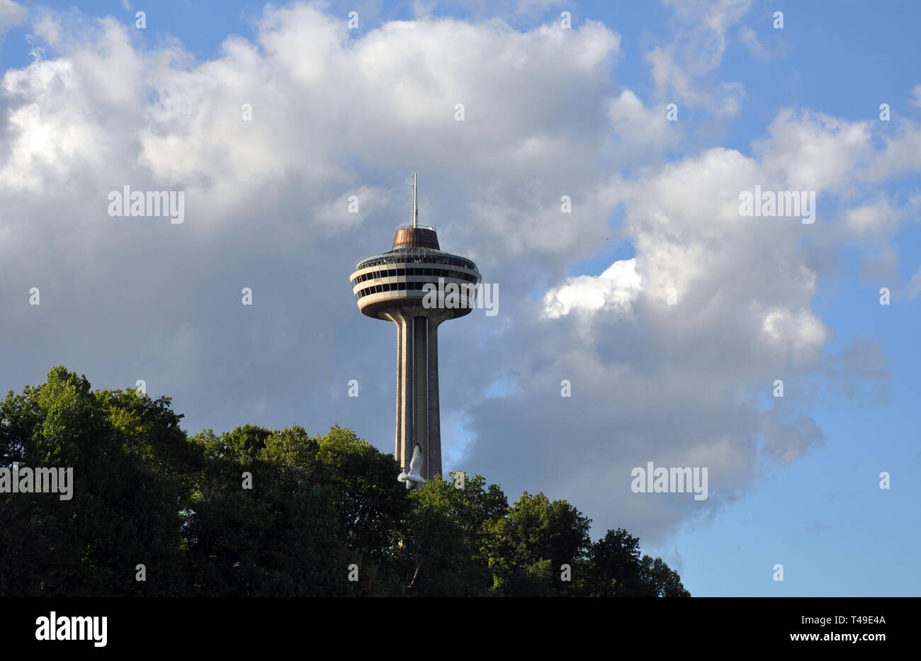 Skylon Tower ristorante girevole e la piattaforma di osservazione, le Cascate del Niagara, Canada Foto Stock