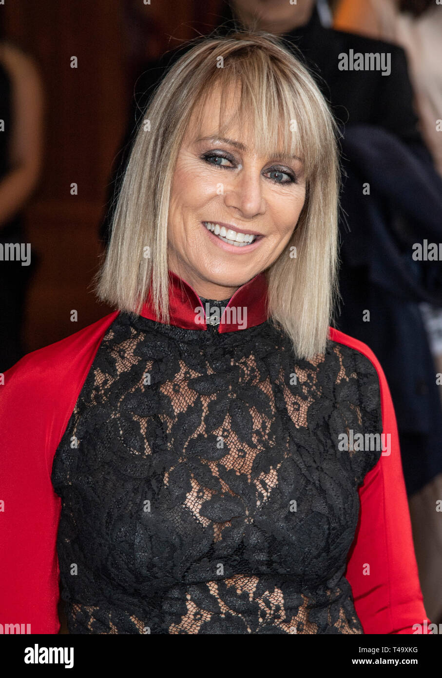Karen Millen visto durante l'Asian Awards 2019 al Grosvenor House Hotel di Londra. Foto Stock