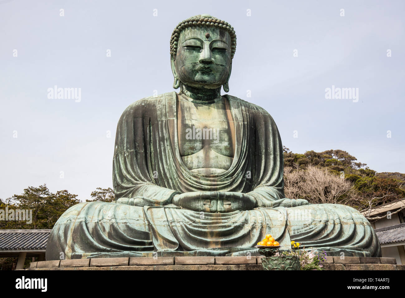 Il grande Budda di Kamakura Foto Stock