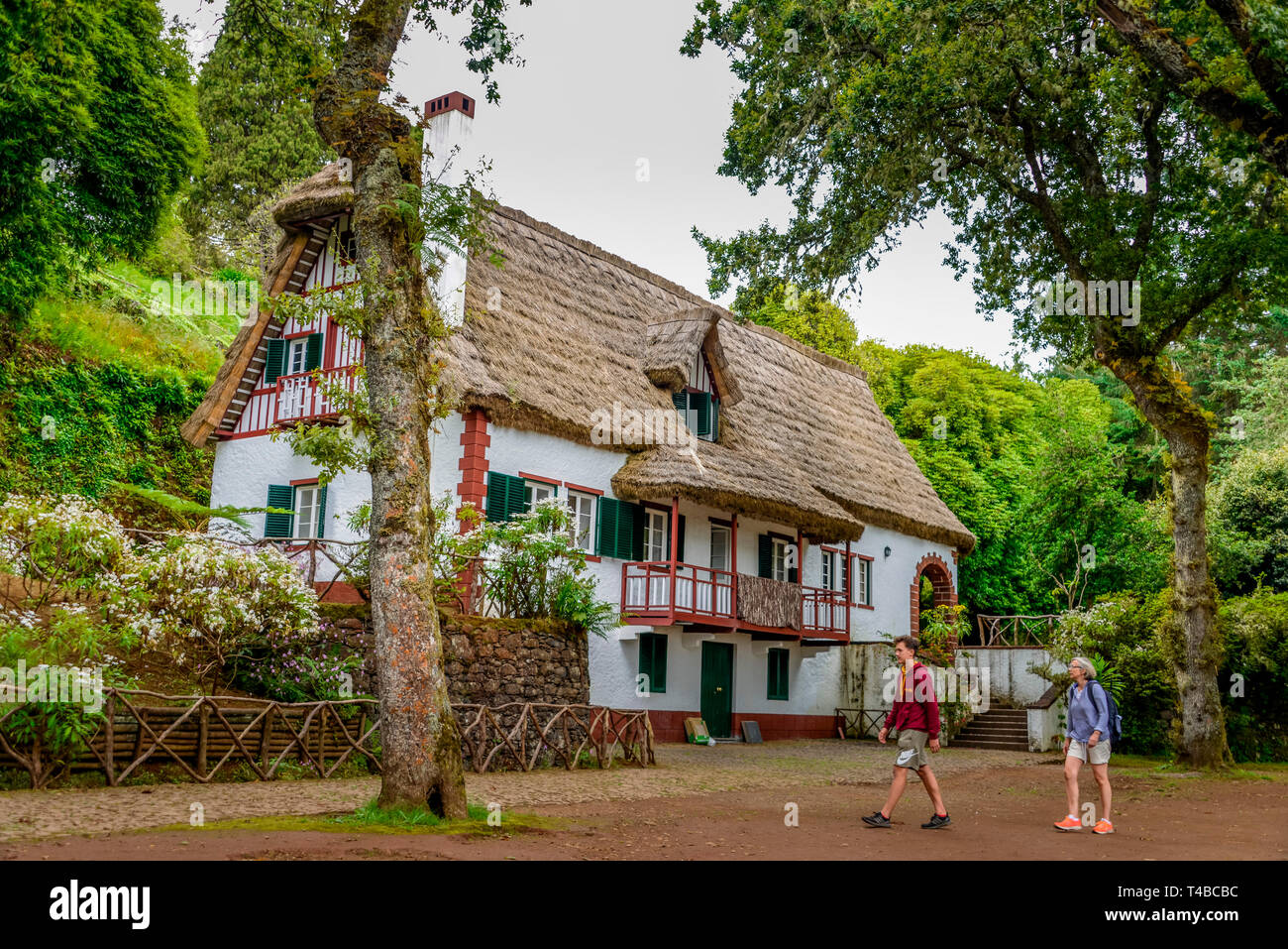 Forsthaus, Queimadas, Zentralgebirge, Madeira, Portogallo Foto Stock