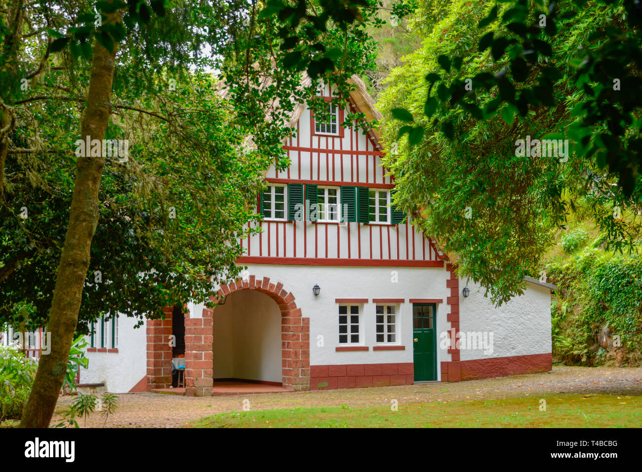 Forsthaus, Queimadas, Zentralgebirge, Madeira, Portogallo Foto Stock