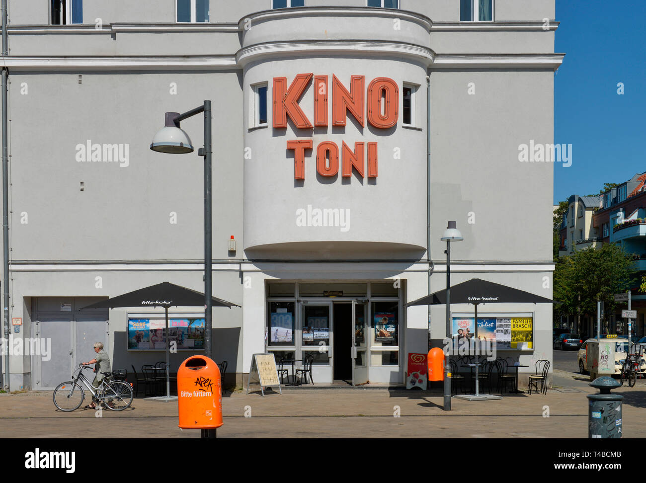 Kino Toni, Max-Steinke-Strasse, Weissensee, Berlino, Deutschland Foto Stock