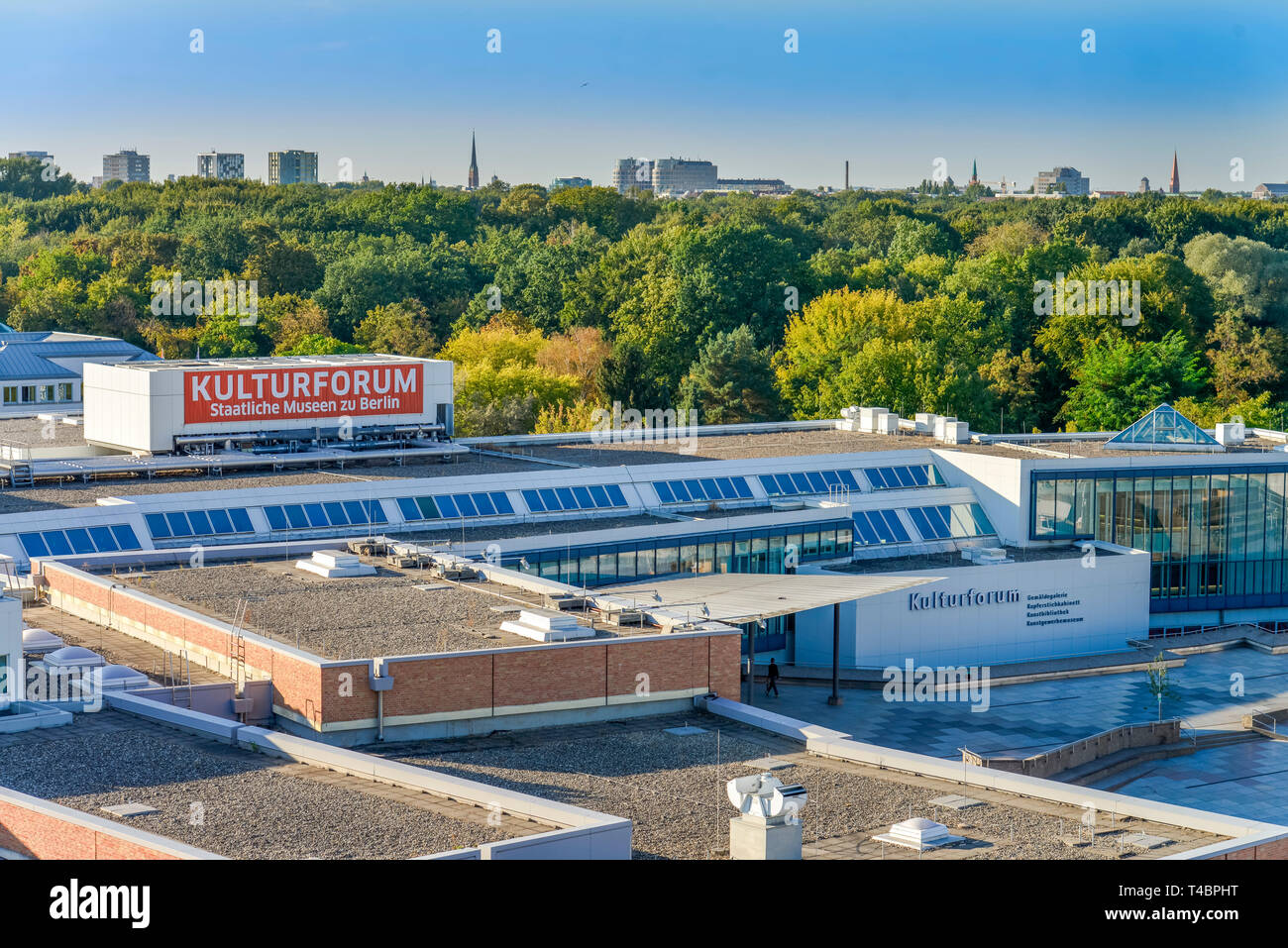 Gemaeldegalerie, Kulturforum, il Tiergarten, nel quartiere Mitte di Berlino Foto Stock