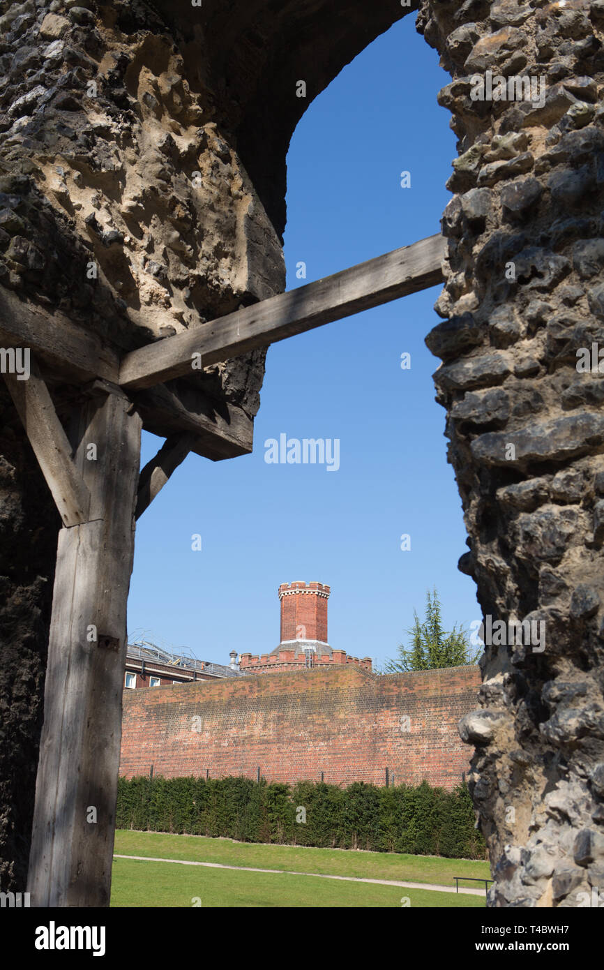 La lettura di Abbazia fu fondata nel 1121 da Enrico I, e per i prossimi quattro secoli ha dominato la città, diventando uno dei più influenti establishme Foto Stock