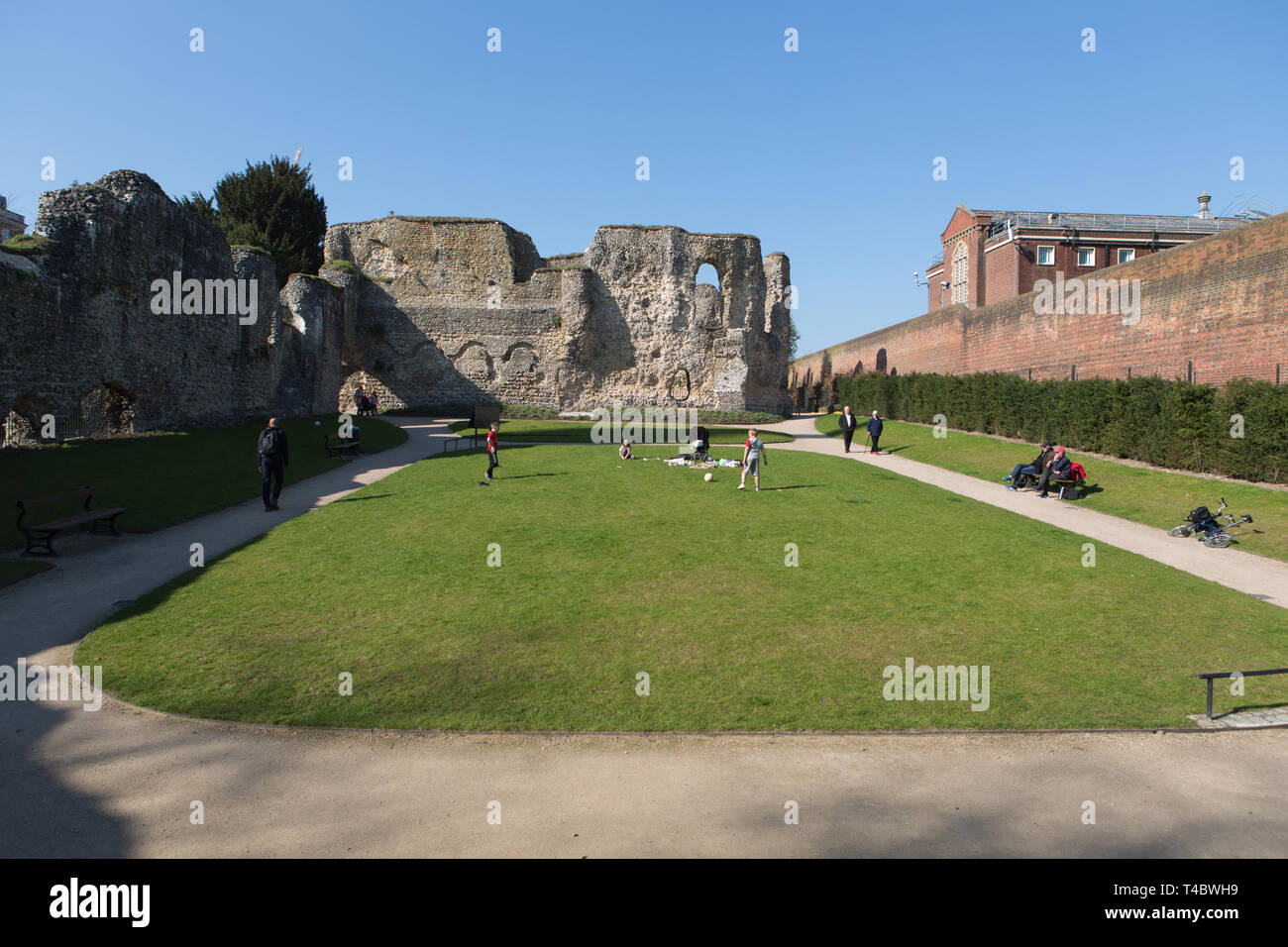 La lettura di Abbazia fu fondata nel 1121 da Enrico I, e per i prossimi quattro secoli ha dominato la città, diventando uno dei più influenti establishme Foto Stock