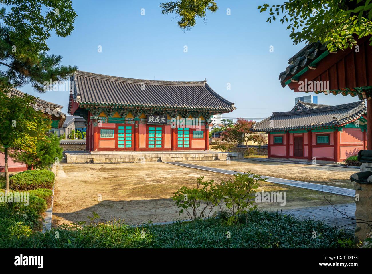 Santuario Daeseongjeon Hall di Daegu hyanggyo Foto Stock