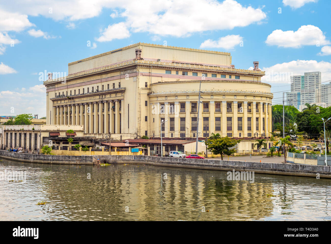 Manila Central Post Office Building nelle Filippine Foto Stock