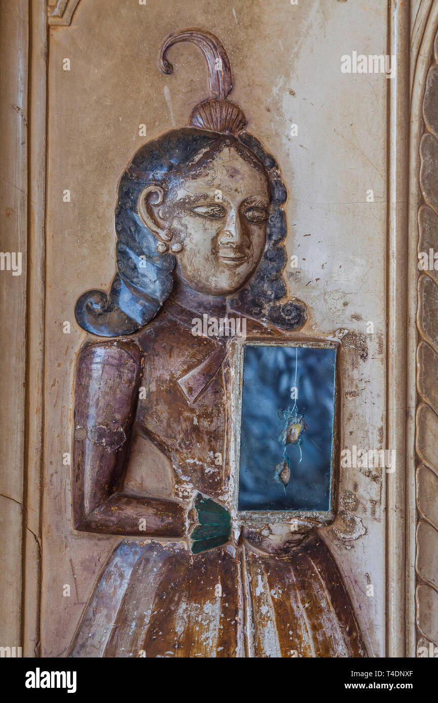 Palazzo di Città, Udaipur, Rajasthan, India Foto Stock