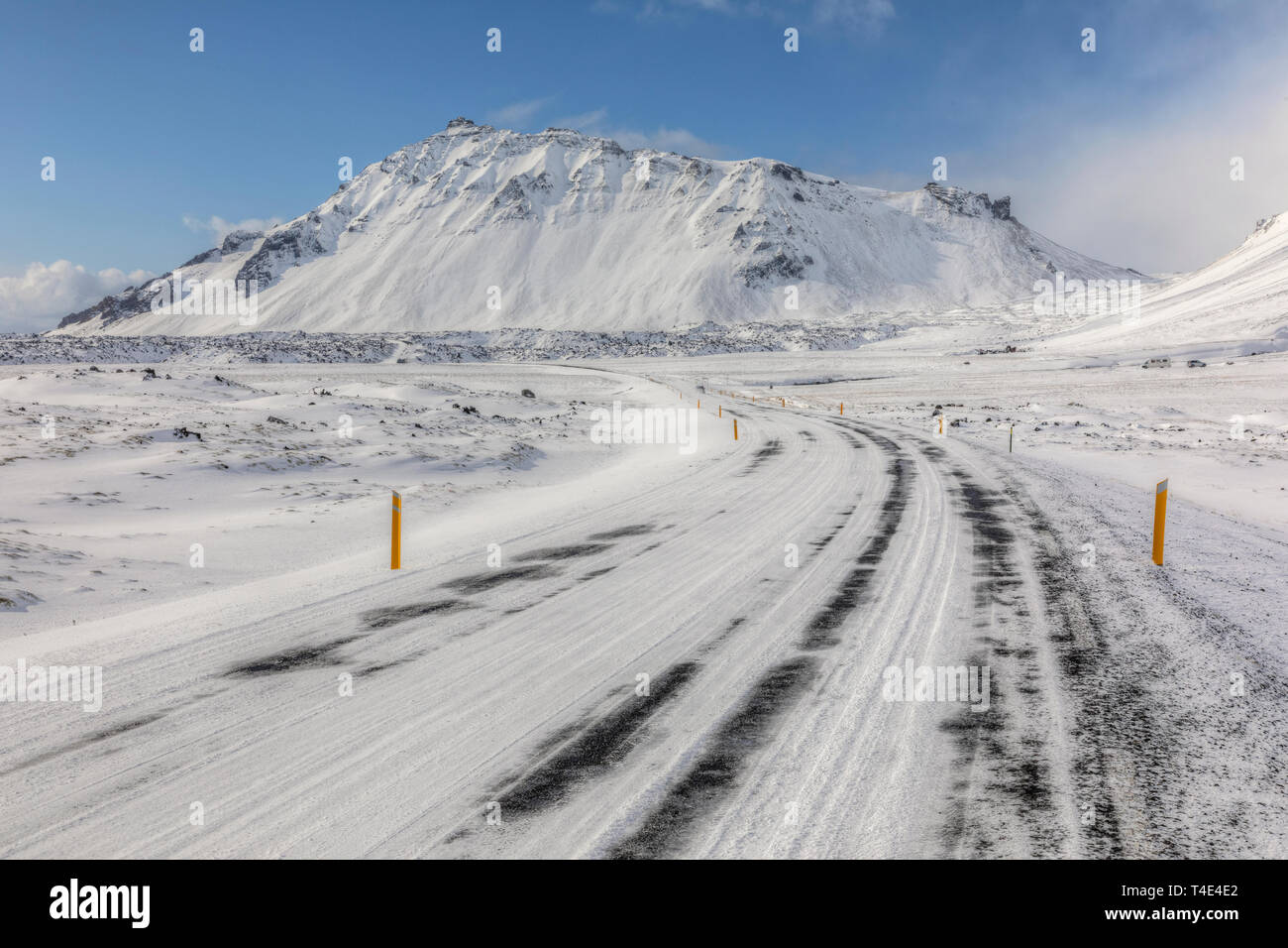 Arnarstapi, Snaefellsnes, Islanda, Europa Foto Stock
